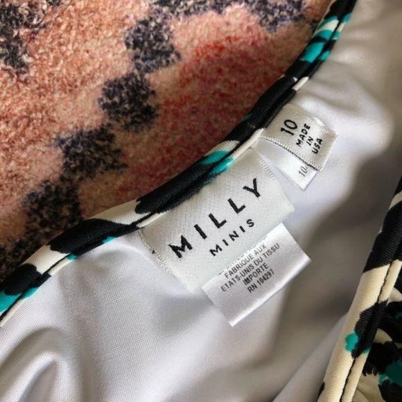 Milly Minis One-Shoulder Ruffle Cheetah Print Swim - Picture 5 of 5